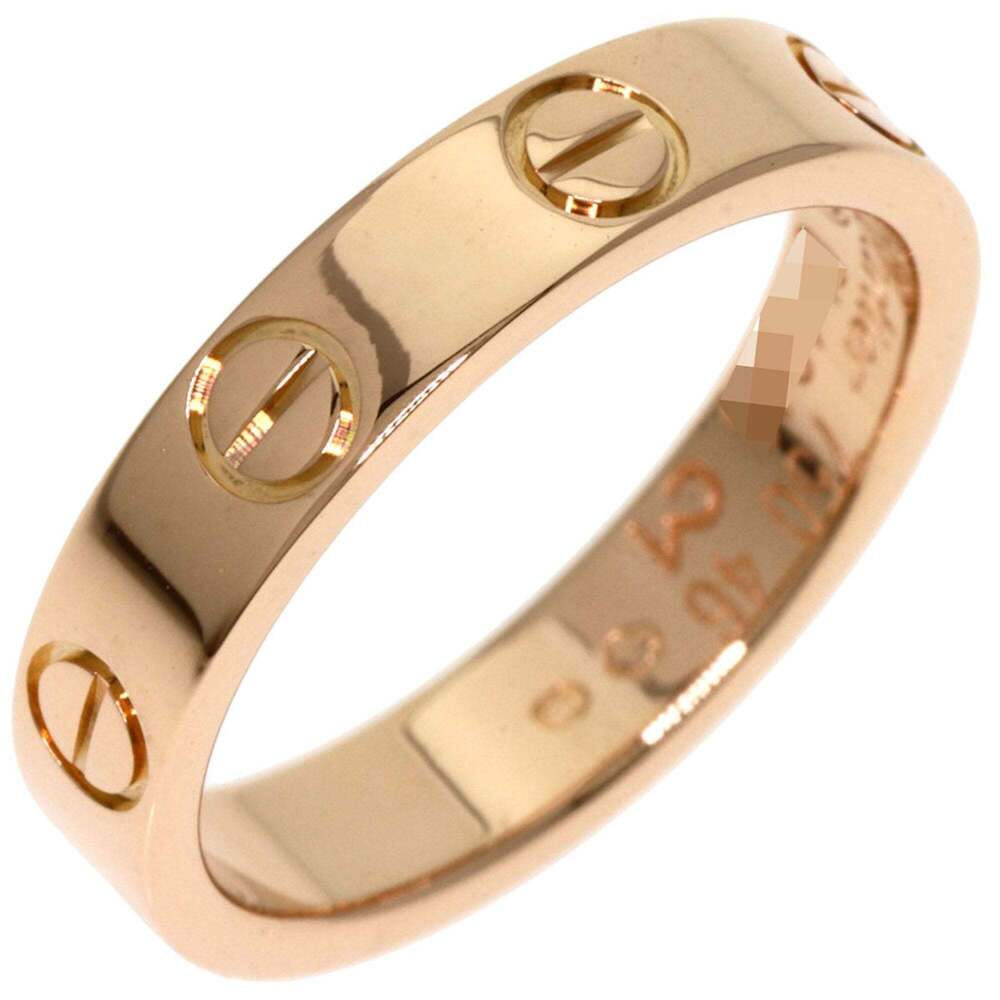 CARTIER 18k Gold Love Ring #46 - Picture 2 of 6